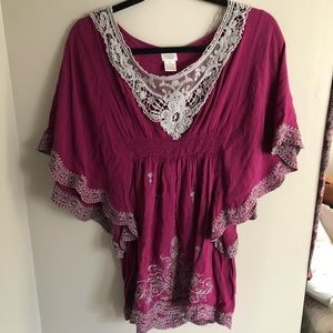 Purple tunic